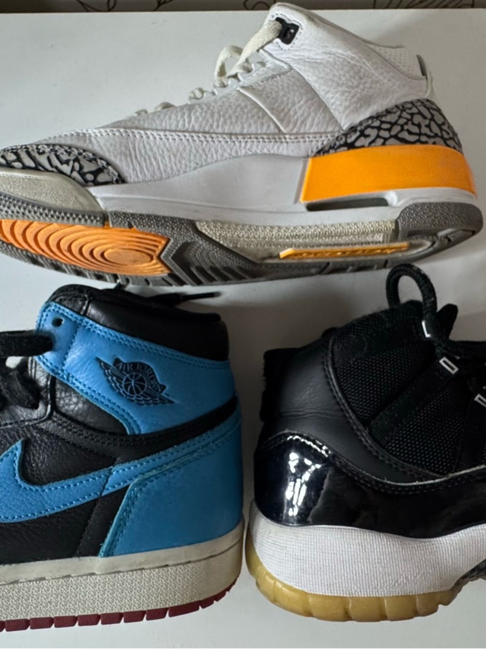 3 AIR JORDAN’S BUNDLE